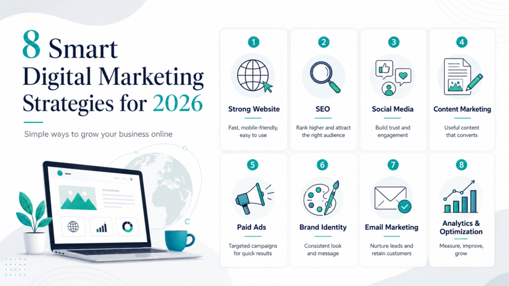 8 smart digital marketing strategies for 2026